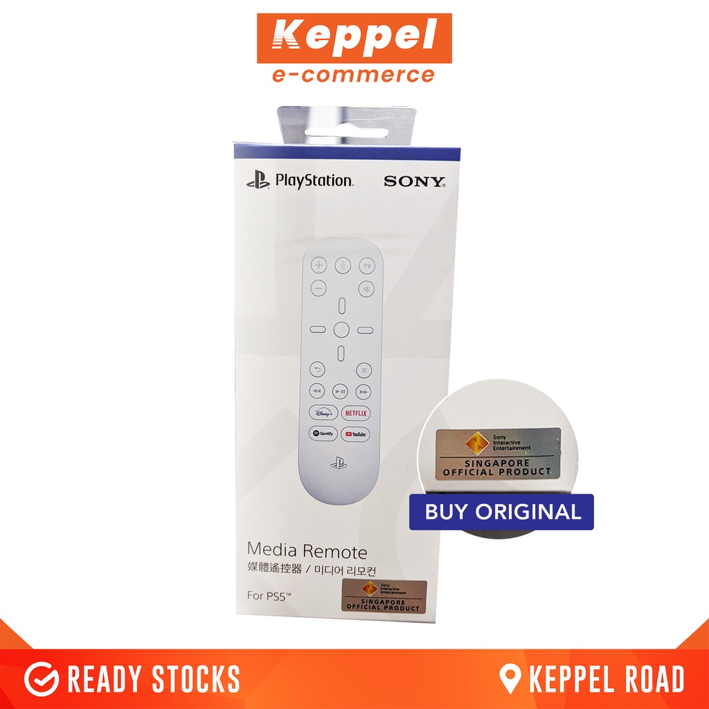 Sony Playstation 5 PS5 Media Remote 1 Year Sony SG Warranty Shopee