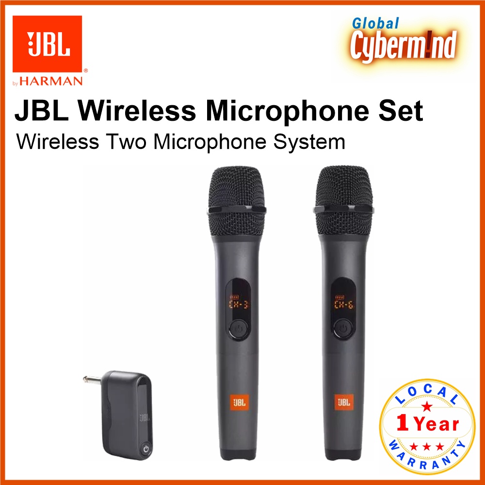 JBL Wireless Microphone Set Wireless Two Microphone System (Brought to