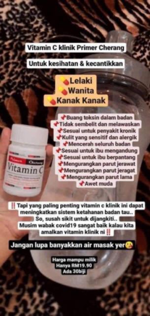 Vitamin c primer cherang bahaya