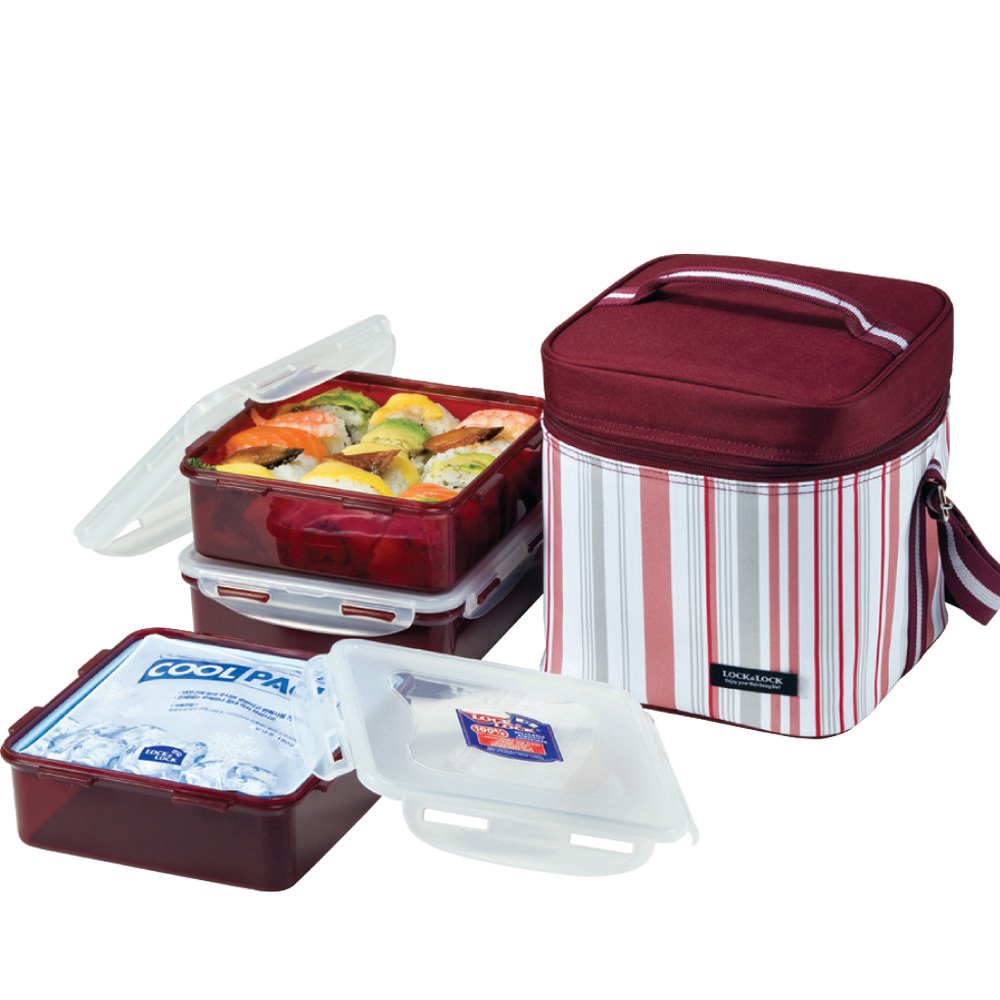 lock & lock lunch box set