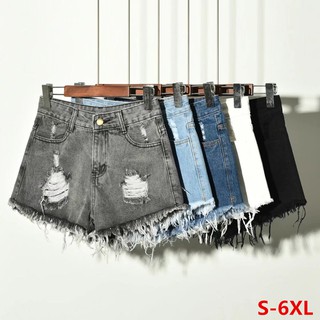 plus size jean shorts with lace