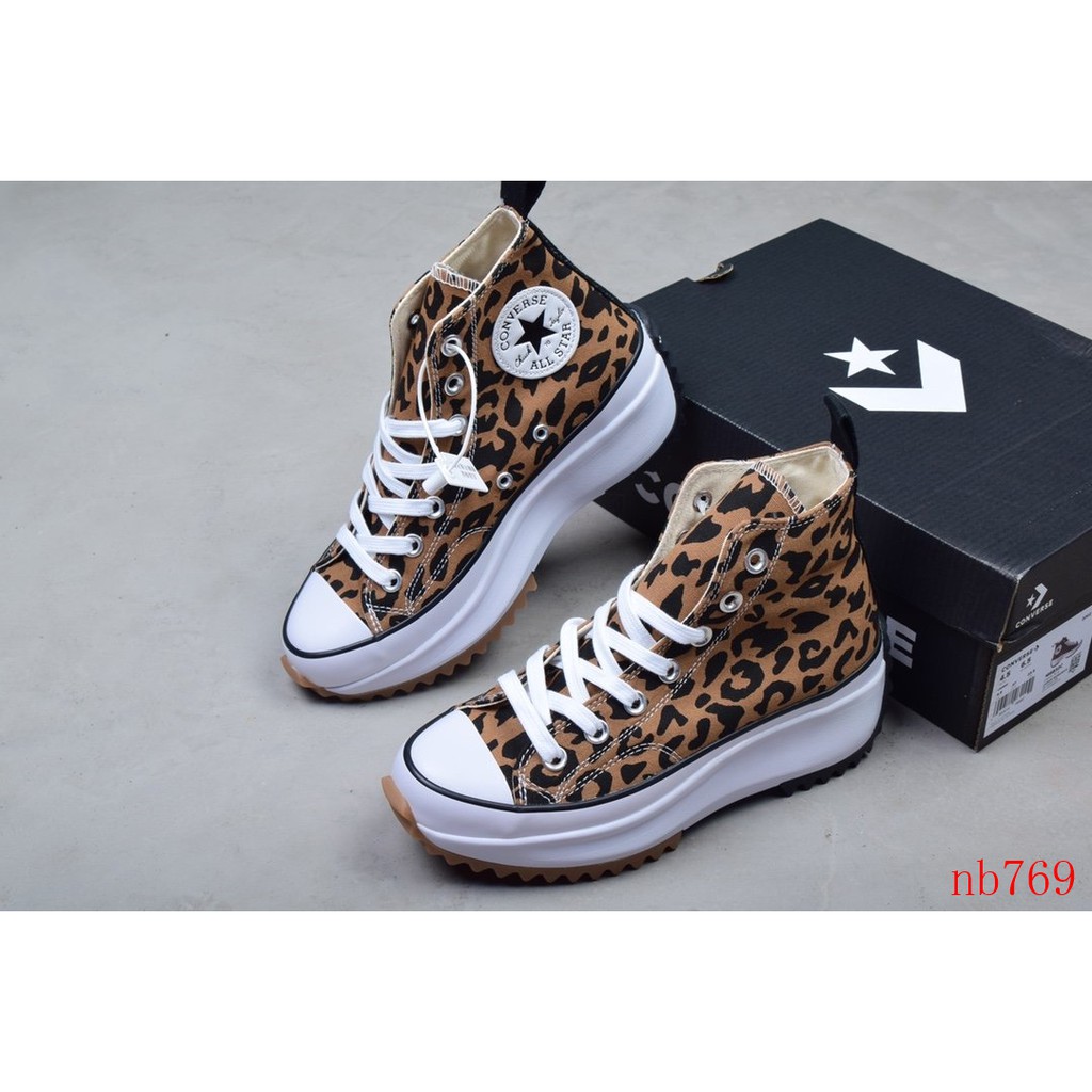 leopard converse shoes