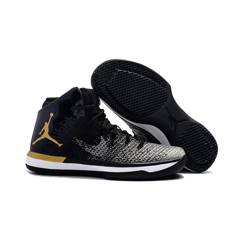 jordan 31 black and gold