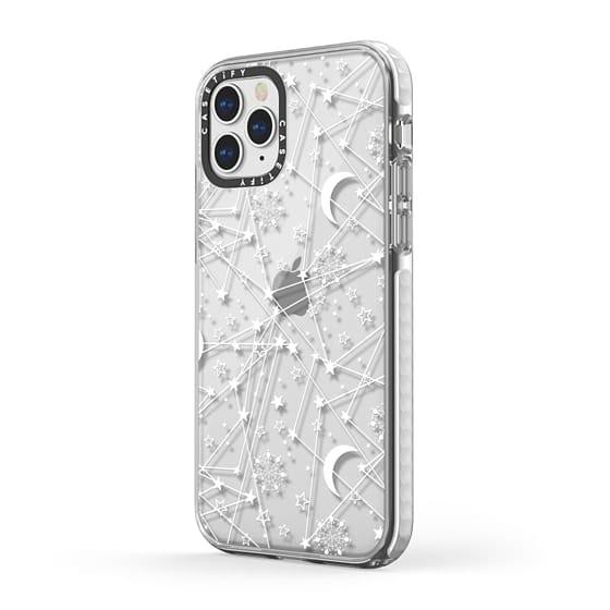 Casetify Iphone 11 11 Pro 11 Pro Max Impact Case 19 Sun Moon Stars White Galaxy Shopee Singapore