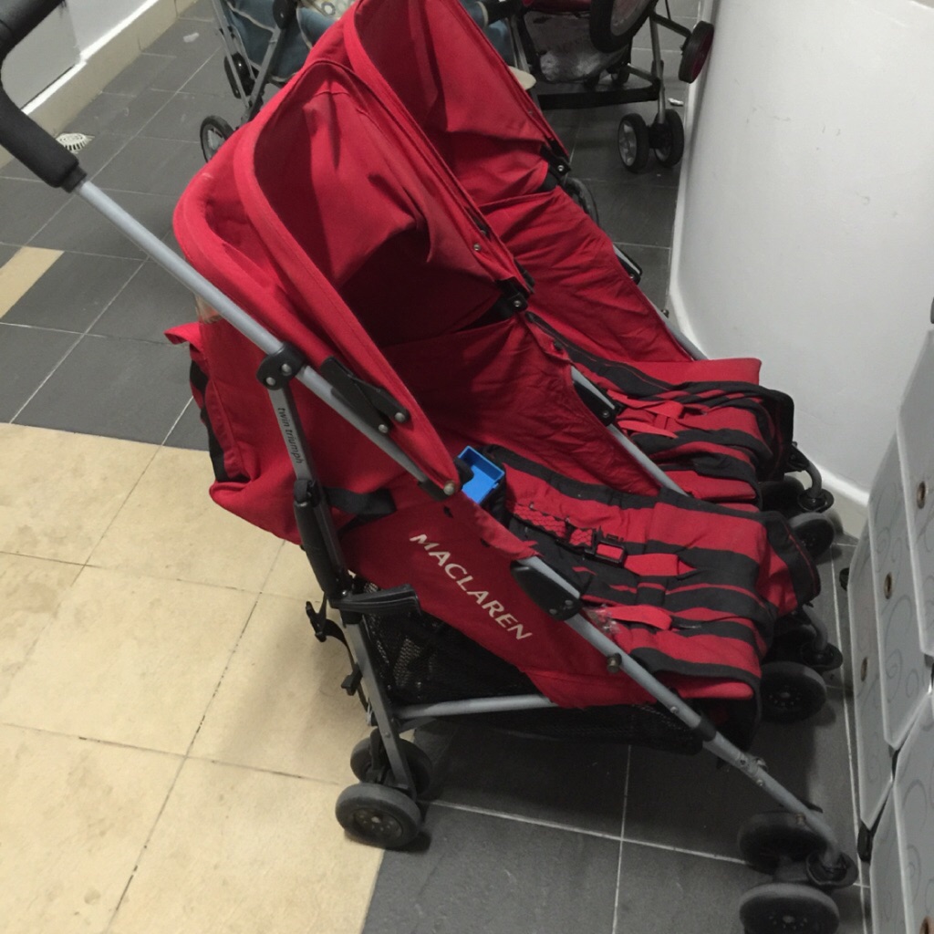 maclaren techno twin stroller