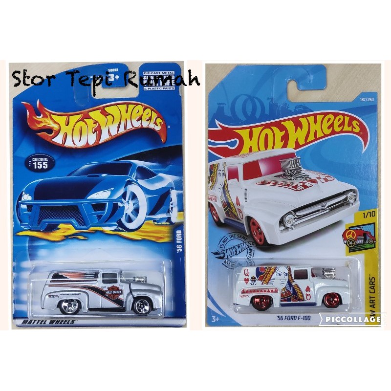 Hot Wheels 56 Ford F-100 [Truck, Harley 