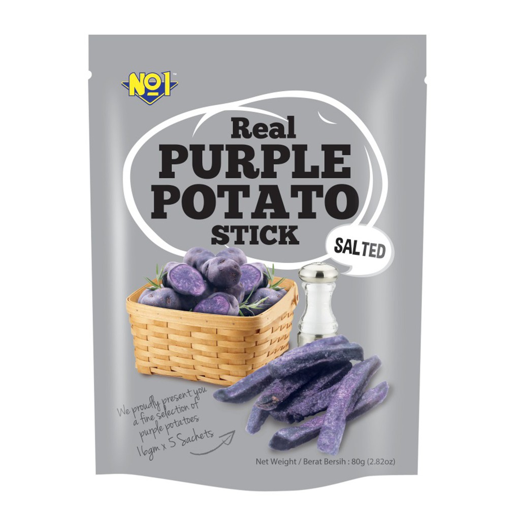 Tong Garden NOI Real Purple Potato Stick 80g (Bundle of 2) Shopee Singapore