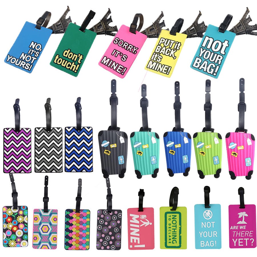 Suitcase Luggage Tags Name Address Identifier Label Shopee Singapore