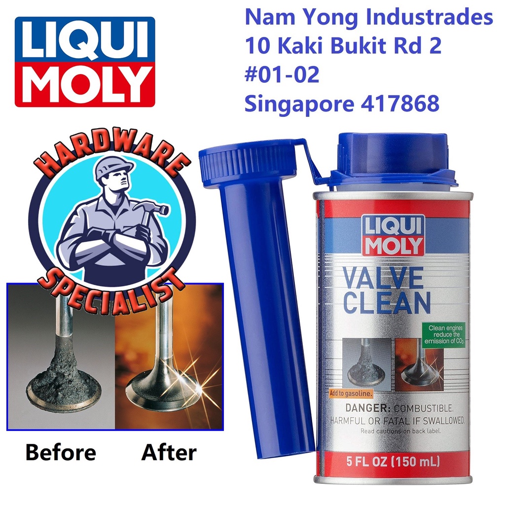 Liqui Moly Valve Cleaner 150ml (Gasoline Engine) Shopee Singapore