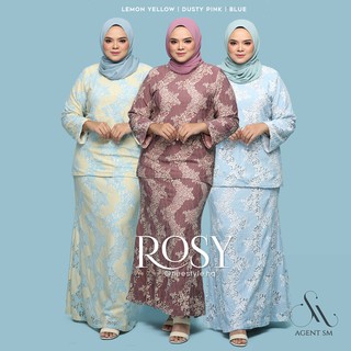 ROSY PLUS SIZE  Baju  Kurung  Moden  Full Lace Muslimah 