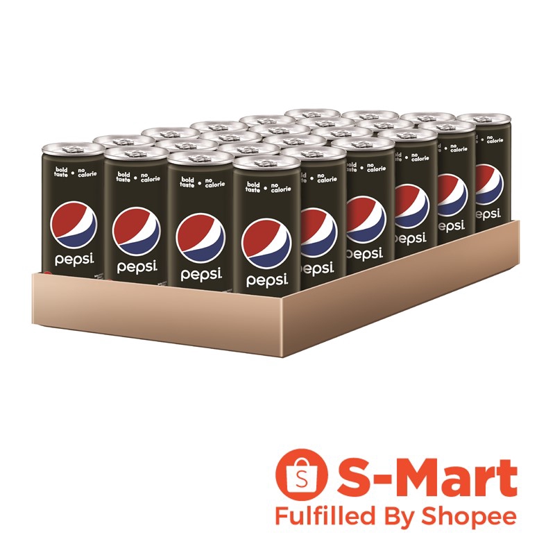 Pepsi Black (24 X 320ml) | Shopee Singapore