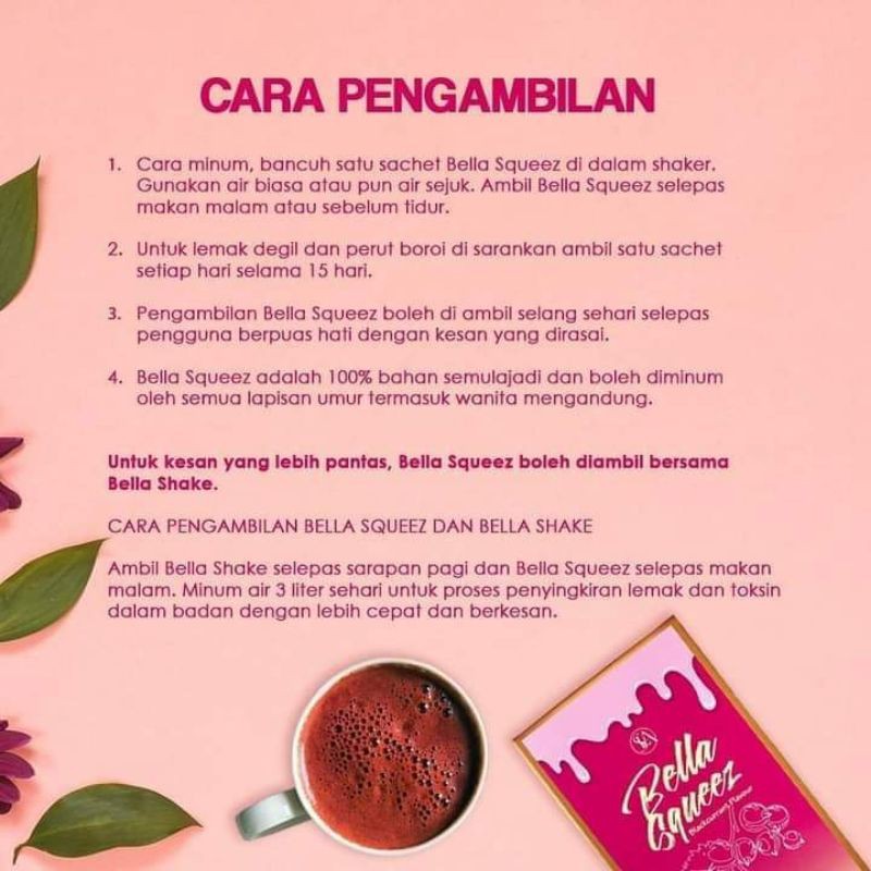 Shop Malaysia Body Dream La Mocha Bella Squeez Shopee Singapore