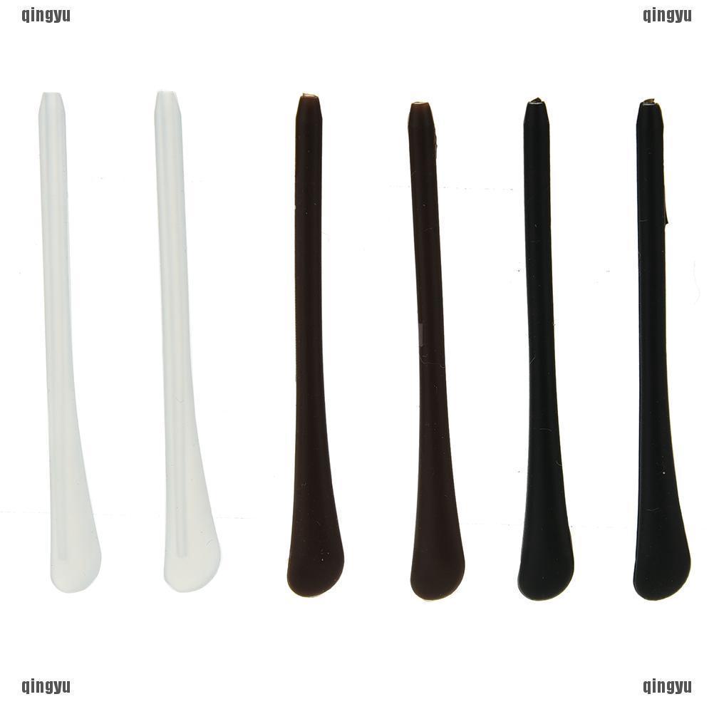 Eyeglasses Silicone Rubber Temple End Tips Ear Sock Pieces Ear Tubes