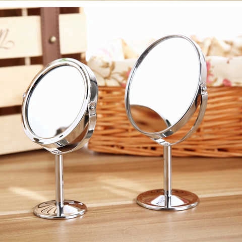 Double Sided Magnifying Mirror Vertical, Magnifying Vanity Mirror