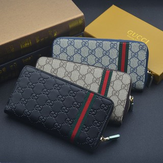 Gucci Wallet Wallet Card Holder Men&#39;s Bag Clutch Photo Clip Gucci Wallet Black Embossed Leather ...