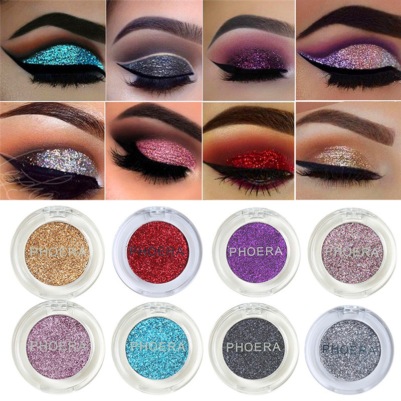 glitter pigment eyeshadow