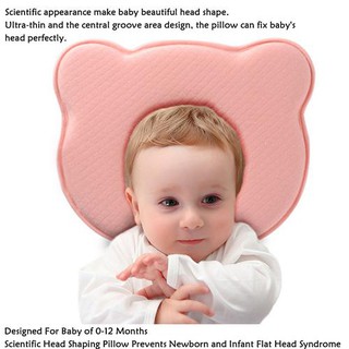 Baby Pillow For Sleeping Memory Foam Unisex Infant Pillow Baby