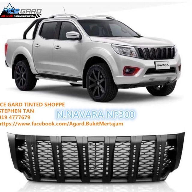 Nissan Navara Np300 Front Grill Shopee Singapore