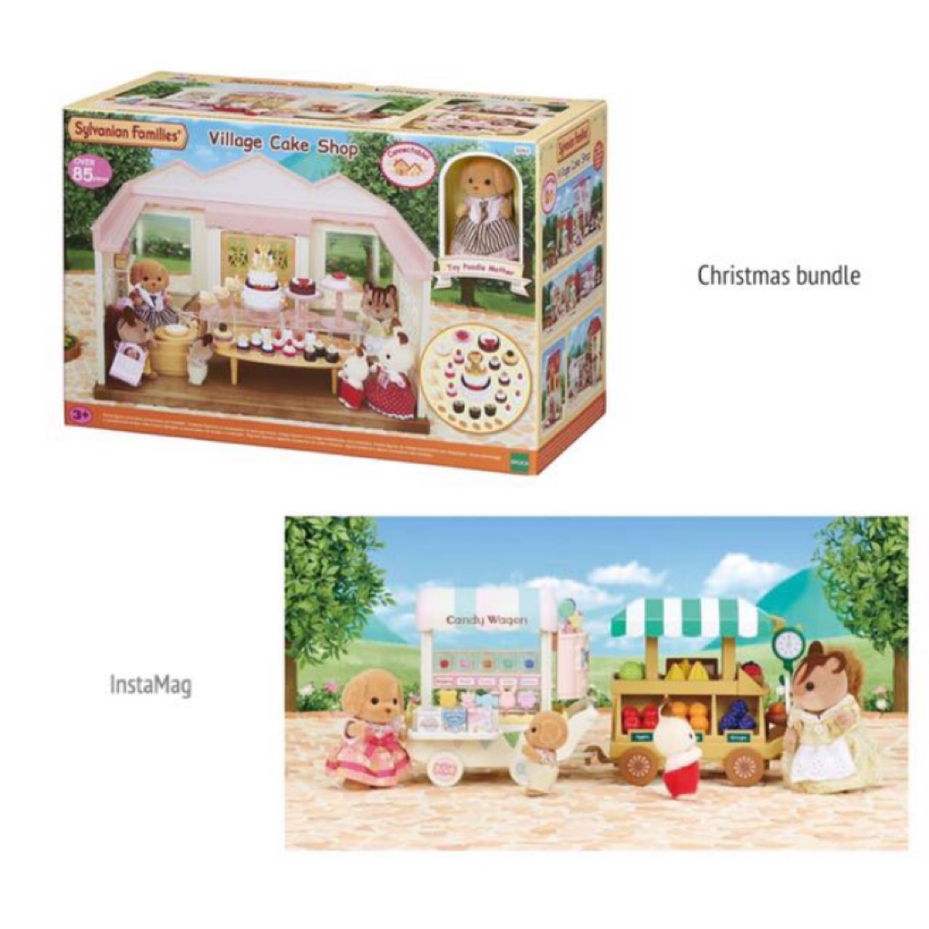 sylvanian families cake shop