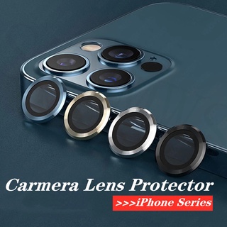 Camera Protector For iPhone14 13 12 Pro Max/iPhone 14 11 Pro iPhone 13 12 Mini Metal Ring Camera Cover