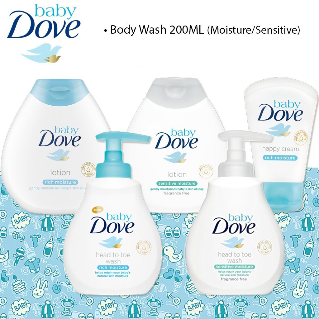 dove baby body lotion