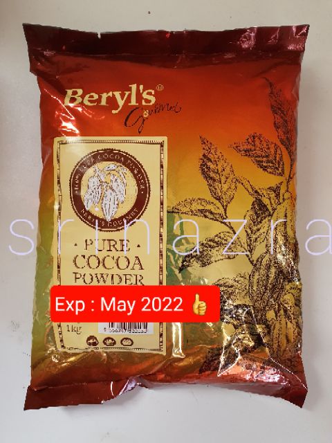Ready Stock Beryl S Beryls 100 Pure Cocoa Powder Serbuk Koko Coco Cake Kek Hot Chocolate Premium Tepung Shopee Singapore