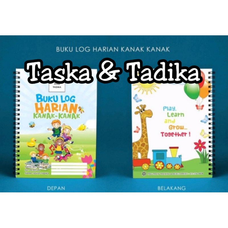 Taska Book Daily Log Book Shopee Singapore