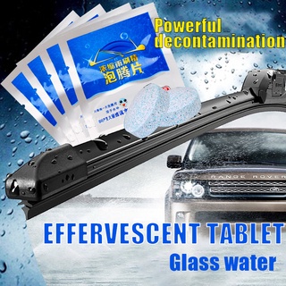 1pcs Glass Water Cleaning Tablets Car Wiper Water Effervescent Tablet Concentrated Solid Cleaner Windshield Glass