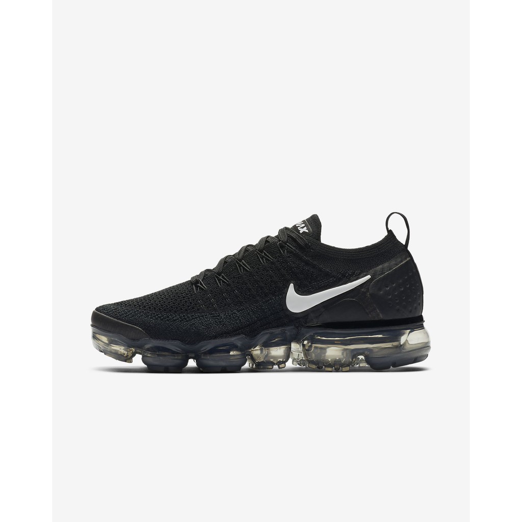 vapormax flyknit 2 black and white