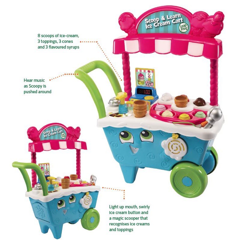 leapstart ice cream cart
