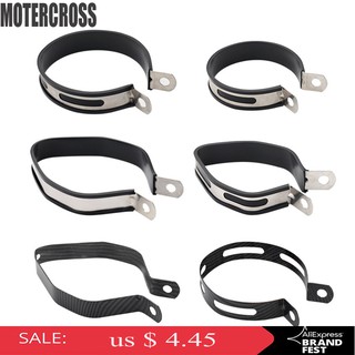 motorcycle exhaust hanger strap