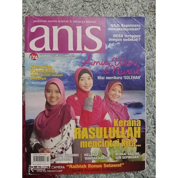 Anis Combo Magazine 5 Naskah 1999 2013 Shopee Singapore