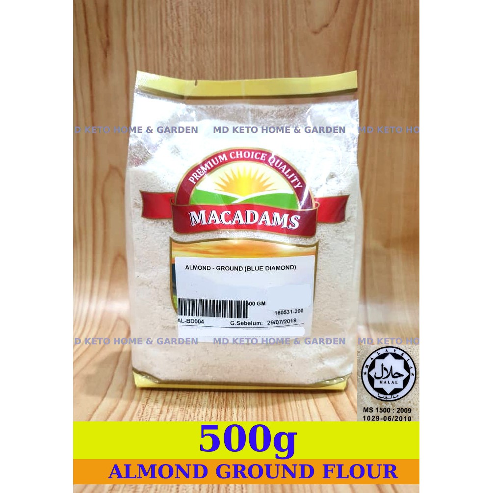 Shop Malaysia Md Keto Halal Premium 500g Ground Almond Flour Lchf Low Carb Diet Keto Bake Cake Bakery Exp 03 2022 Shopee Singapore