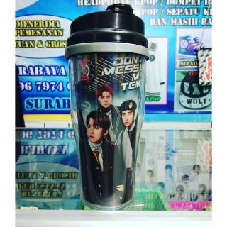 CUSTOM / EXO / TUMBLER EX / TUMBLER KPOP DRINK BOTTLE ...