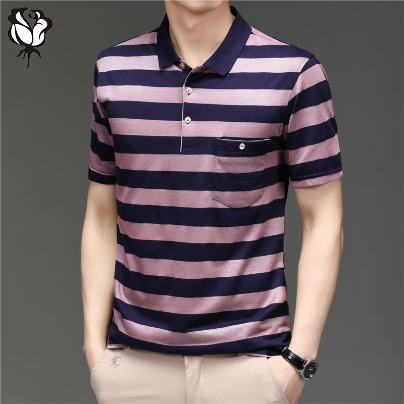 polo shirt garis