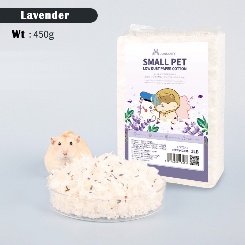 [SG Stock] Jonsanty Bedding Natural Hamster Fiber Cotton Paper Bedding