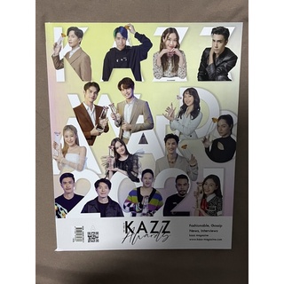 KAZZ : Vol. 181 - Kazz Awards 2021 Cover A, featuring Bright Win, Ohm Nanon, and other GMMTV artists