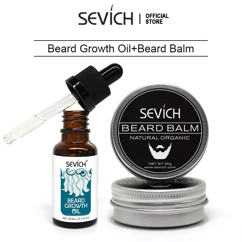 Sevich Beard Care Combination Beard Cream Beard Growth Shopee Singapore