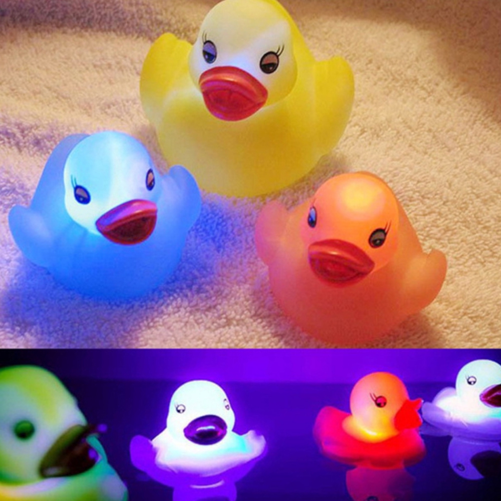 light up duck bath toy