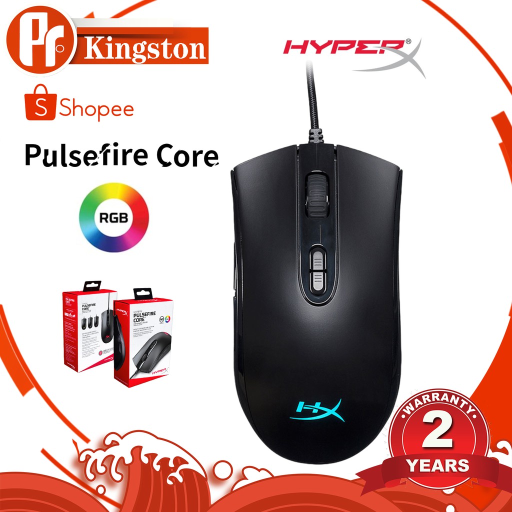 kingston hyperx pulsefire core rgb
