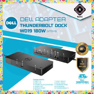 Dell Wd19 180w Usb C Docking Station Support 4k Display Shopee Singapore