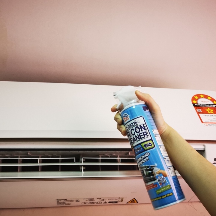 Made In Japan Easy DIY Spray Air Cond Cleaner Earth Brand Easy DIY