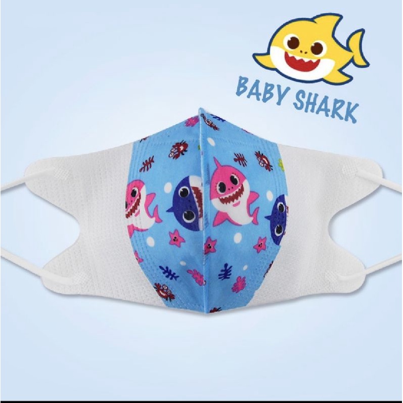 Baby Shark/Hello Kitty 3D Kids Disposable Mask [SG CHEAP LOCAL READY