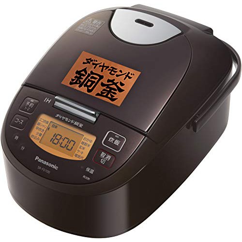 Panasonic Rice Cooker 5 5 Go Ih Formula Brown Sr Fd100 T Shopee Singapore
