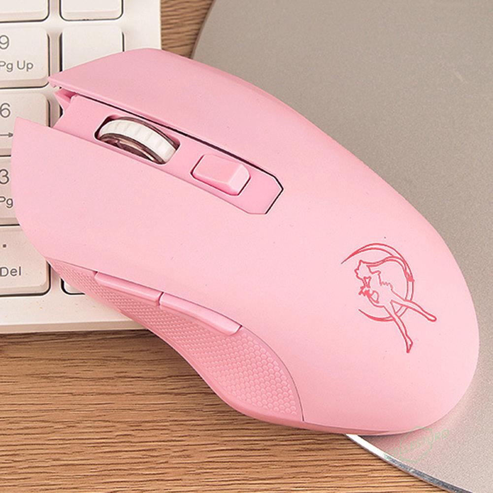 CS Colorful USB Wired Wireless Mouse PC Computer Cute Gaming Mice | Shopee Singapore
