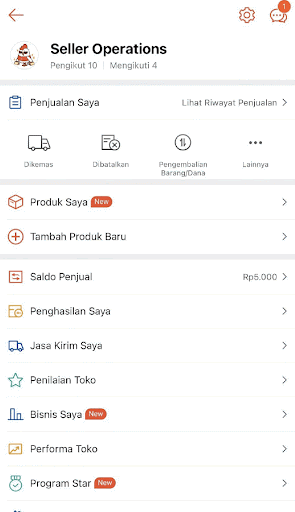Mengubah Harga, Stok, Min. Jumlah Pembelian, Maks. Jumlah 