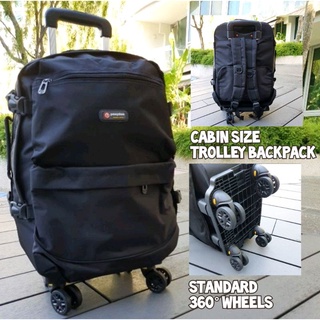 Cabin 360° 4-Wheel Trolley Backpack (SG Seller)