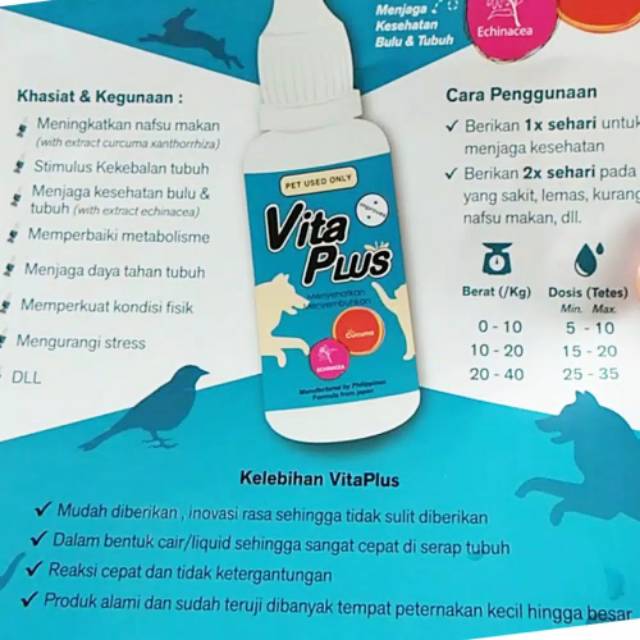 Vita Plus Vitamin Cat Dog Shopee Singapore