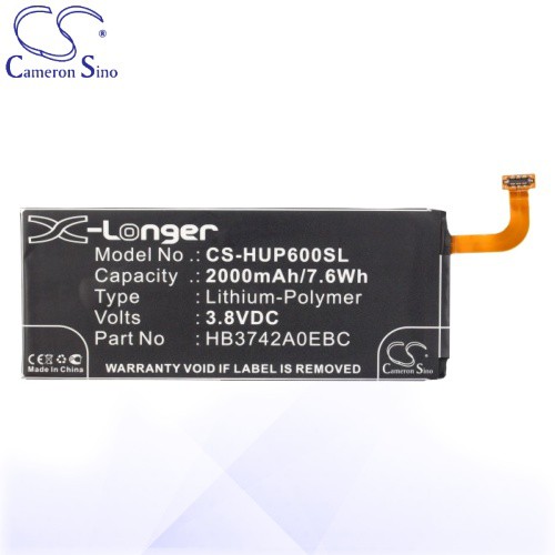 Cs Battery Huawei Ascend P6 Huawei Ascend P6s P7 Mini Phone Battery Hup600sl Shopee Singapore