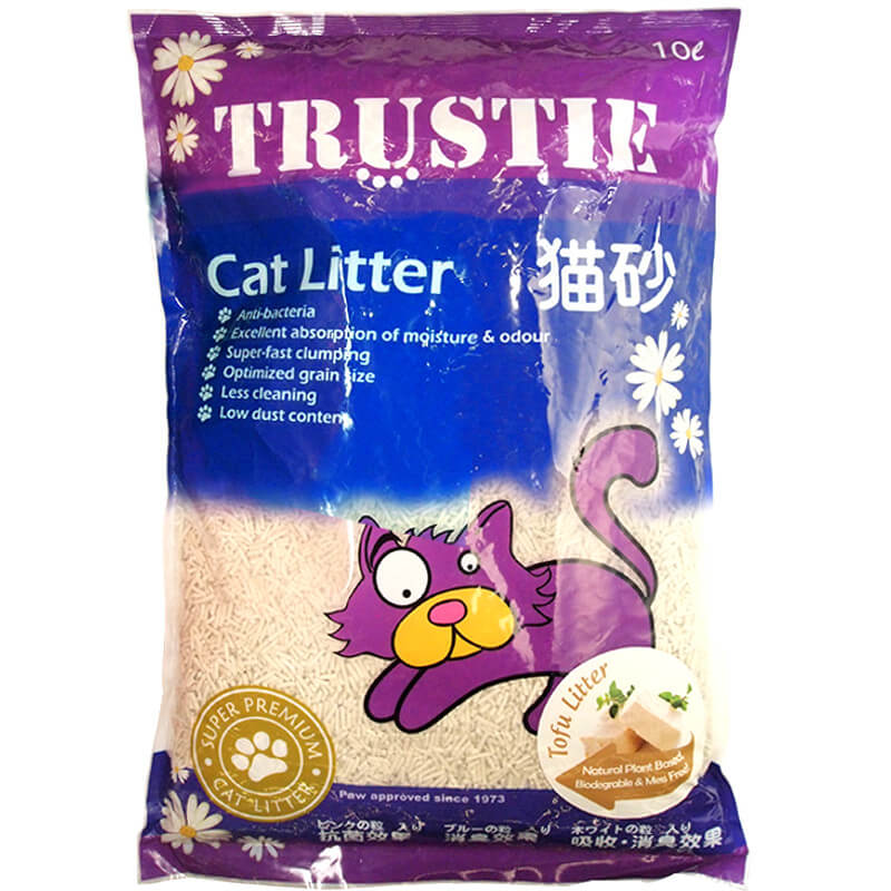 TRUSTIE Super Premium Cat Litter - Tofu 10l (4.5kg) | Shopee Singapore